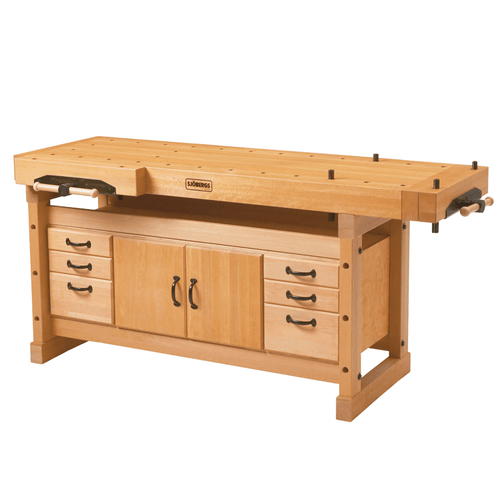 Sjobergs Scandi 1825 Workbench w/ Cabinet Accessory & Kit