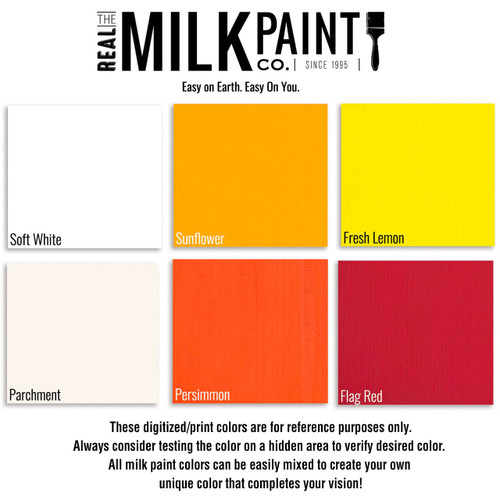 Milk Paint Color Chart