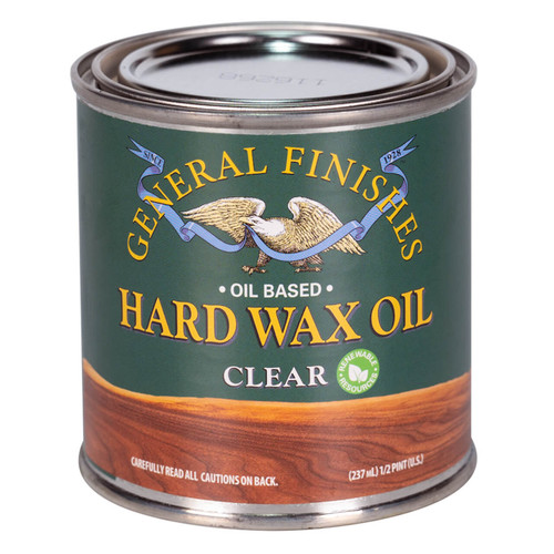 Briwax - Hard Wax Oil - Water Based - Satin - Clear - 1 L