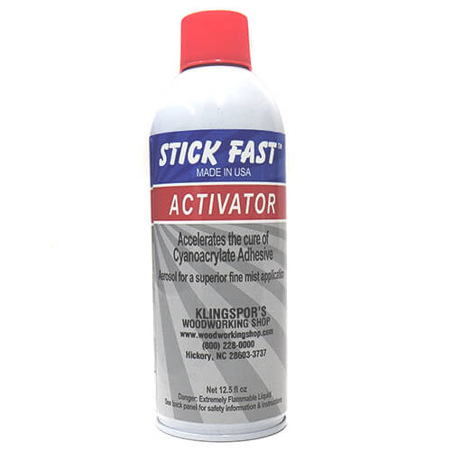 Stick Fast CA Glue Activator, Aerosol 12.5oz
