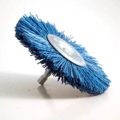 Dico Wheel Brush 4" Blue 240 Grit
