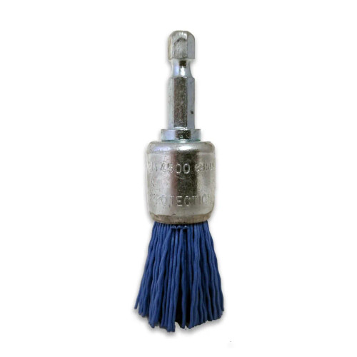 Dico Nyalox 3/4" End Brush Blue 240 Grit