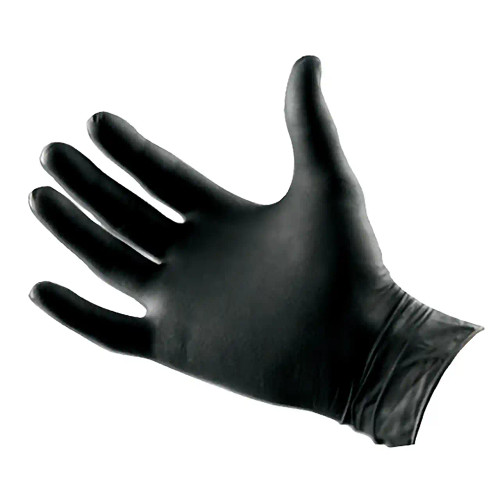 Klingspor Large Black Nitrile Gloves 100pk