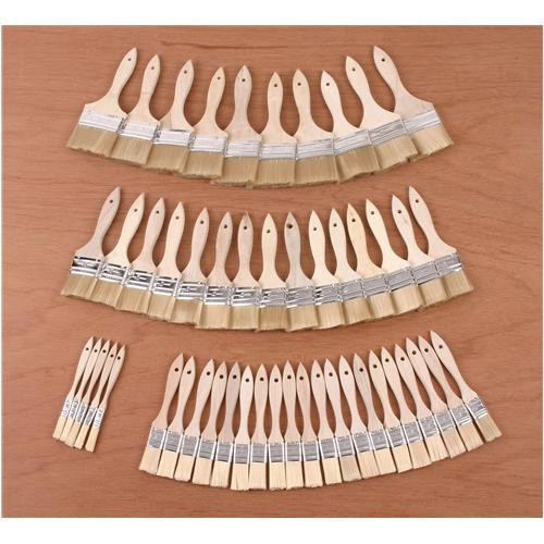 50 Piece Synthetic Bristle Brush Set