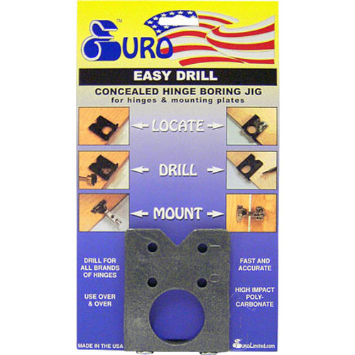 Easy Drill Boring Tool For Euro Style Hinges, 35mm