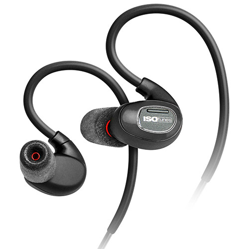 ISOTunes Pro Bluetooth OSHA Approved Earbuds, Black Style