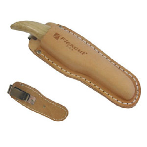 Hip Cutting Carving Knife & Leather Sheath