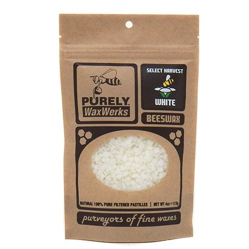 4oz White Beeswax pellets