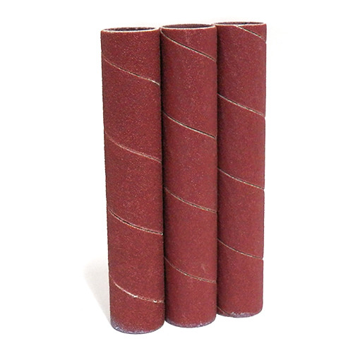 Klingspor Abrasives Aluminum Oxide Sanding Sleeves, 3/4"X 4-1/2" 60 Grit, 3pk