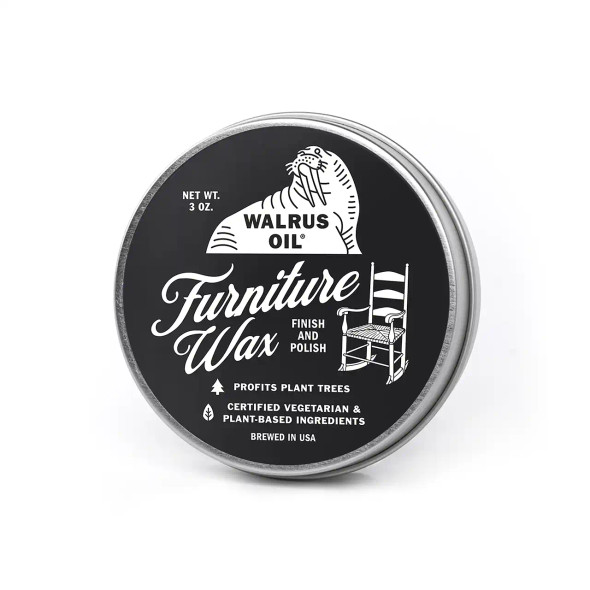 Walrus Furniture Wax Finish/Polish 3oz Walrus Furniture Wax Finish/Polish 3oz