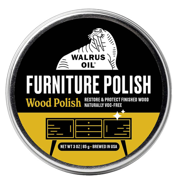 Walrus Furniture Wax Finish/Polish 3oz