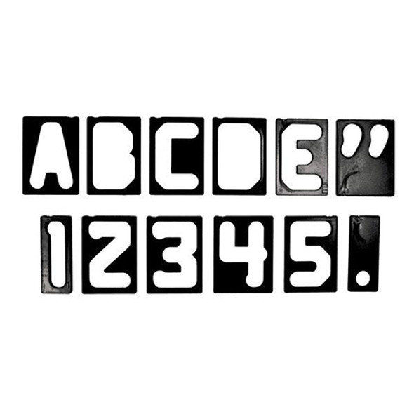 Milescraft 2-1/2" Sign Letters for SignCrafter & SignPro