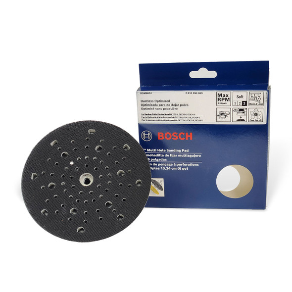 Bosch 6" H&L Backing Pad Soft (GET75-6N)