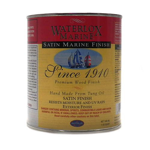 Waterlox Marine Finish, Satin, Quart