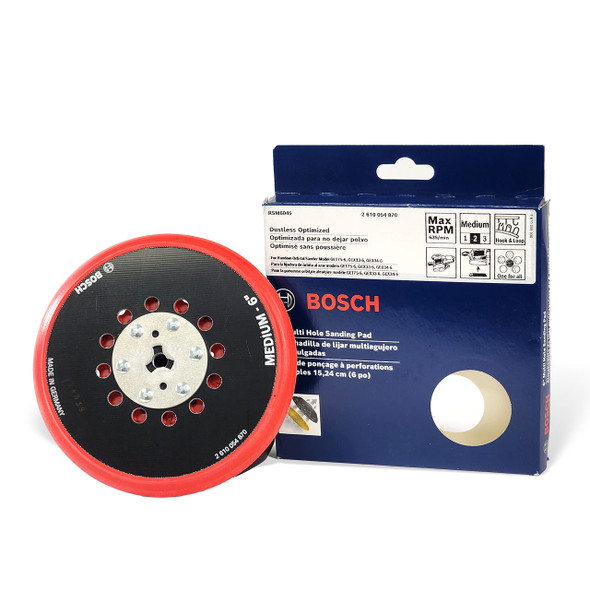Bosch 6" H&L Backing Pad Med. (GET75-6N)