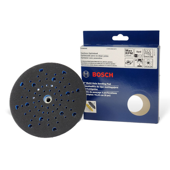 Bosch 6" H&L Backing Pad Hard (GET75-6N)
