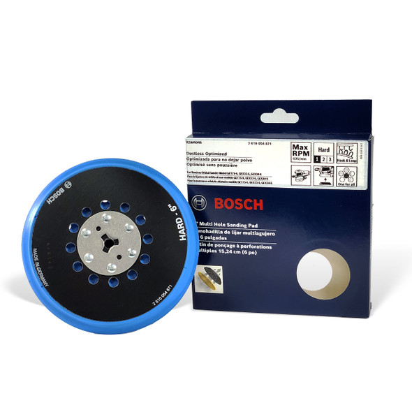 Bosch 6" H&L Backing Pad Hard (GET75-6N)
