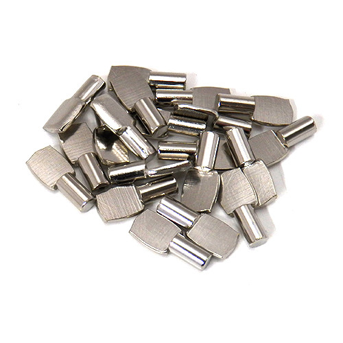 Shelf Supports / Nickel 5mm (20 pk)