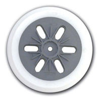 Bosch 6"x 6 Hole, Soft Backing Pad, Hook & Loop