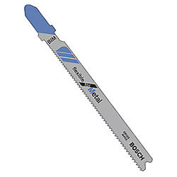 Bosch 3"/24TPI, Thin Metal, 2 sides, T-Shank Jigsaw Blades, 5pk