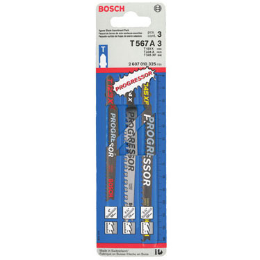 Bosch 10Pc Jig Saw Assortment