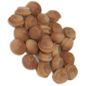 3/8" Round Head Cherry Buttons, 25pk