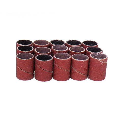 Klingspor Abrasives Aluminum Oxide Sanding Sleeves, 1/2"x 3/4" 15pk Assortment