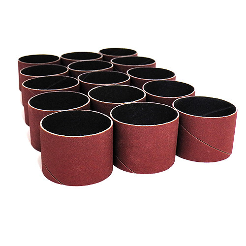 Klingspor Abrasives Aluminum Oxide Sanding Sleeves, 2"x 1-1/2" 15pk Assortment