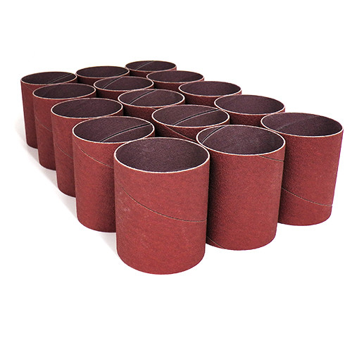 Klingspor Abrasives Aluminum Oxide Sanding Sleeves, 2-1/2"x 3" 15pk Assortment