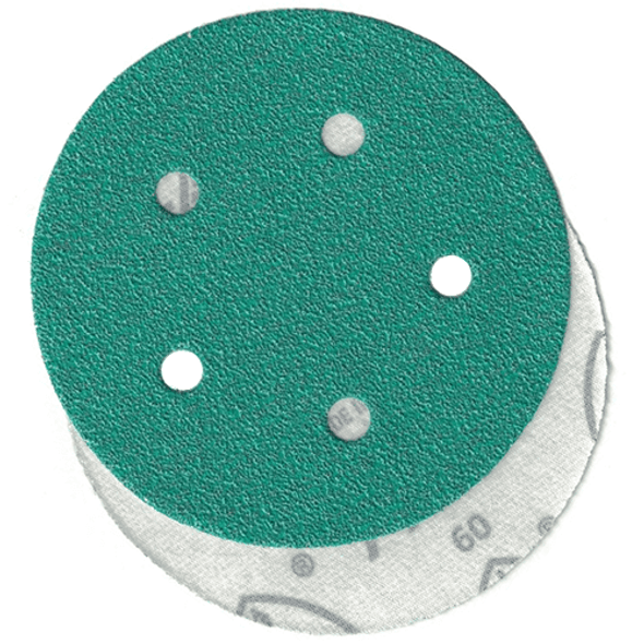 GreenTec 5"X5H H&L 220 Grit Disc 10pk GreenTec 5"X5H H&L 220 Grit Disc 10pk