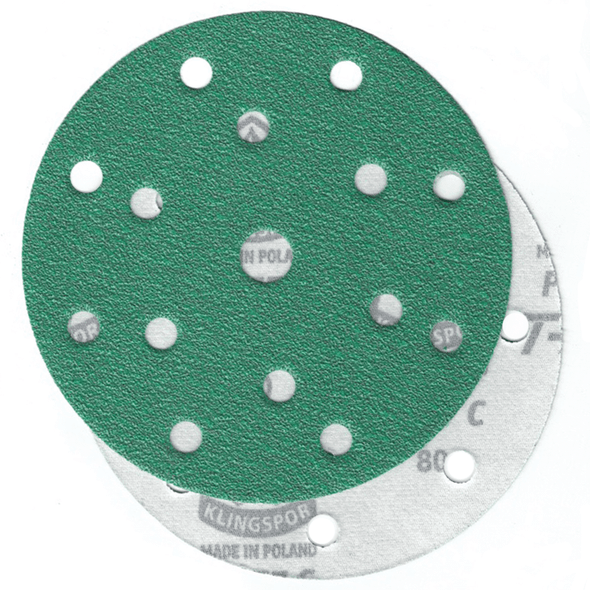 GreenTec 6"X15H H&L 80 Grit Disc 10pk