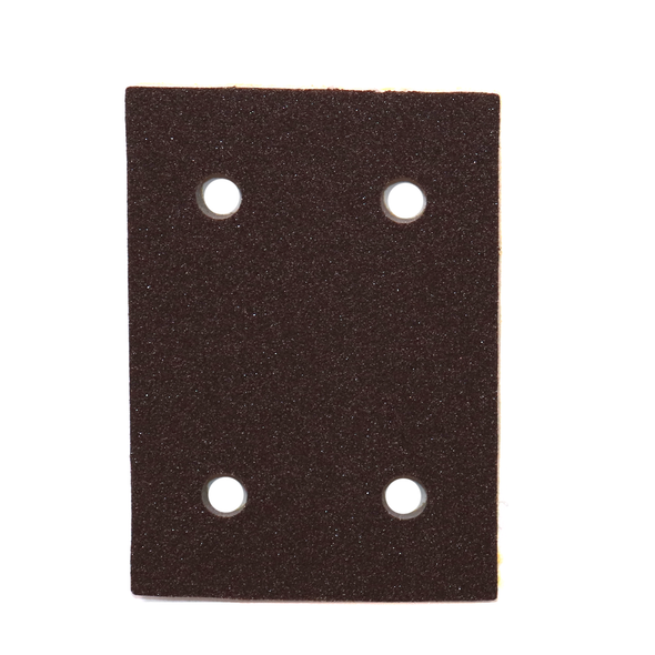 3" X 4" Sheet 4/H Fusion Foam Pad 5mm 220-320 AO 5pk
