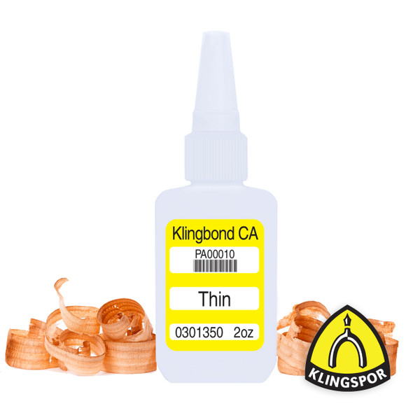 Klingbond CA - High Performance Thin Viscosity CA Glue 2oz