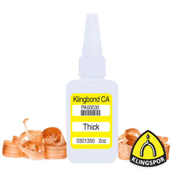 Klingbond CA - High Performance Thick Viscosity CA Glue 2oz