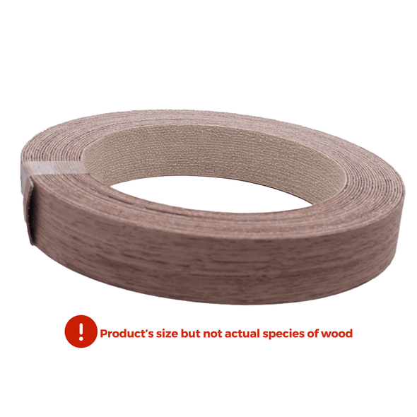 13/16"X 25FT Red Oak, Pre-Glued, Edge Banding