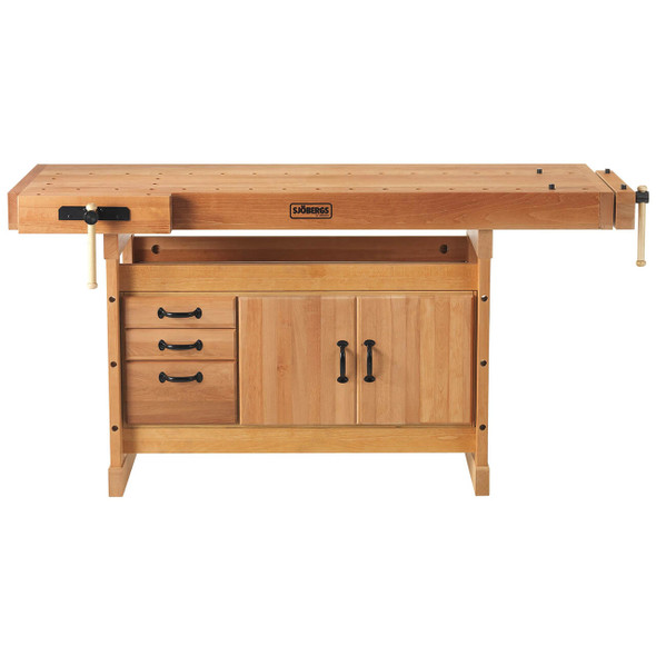 Sjobergs Scandi 1825 Workbench w/ Cabinet & Accessory Kit