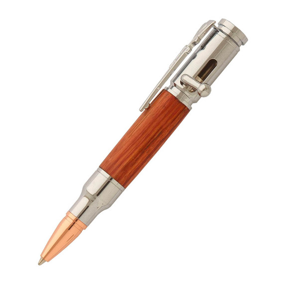 30 Cal Mini Bolt Action Pen Kit Chrome
