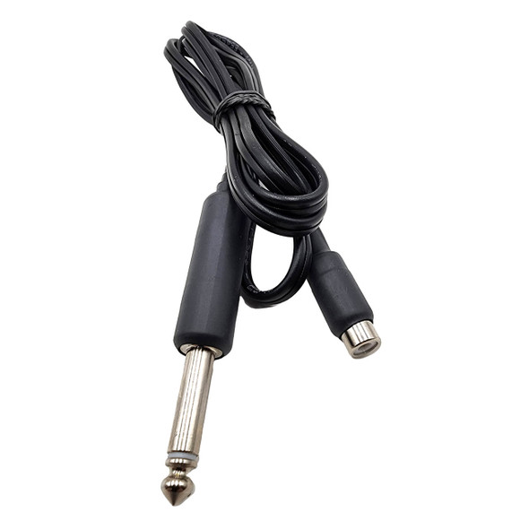Colwood Handpiece Standard Cord 16Ga 43" RCA(F) to 1/4 Phone Jack(M) (0850H)