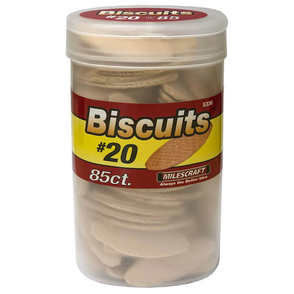 Milescraft Biscuits Bottle #20 85 Pack