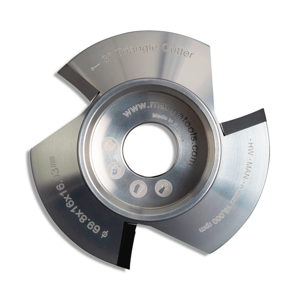 Manpa 3" Triangle Cutter