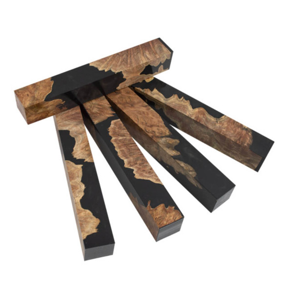 Hybridz Burl Malle Pen Blank - Black