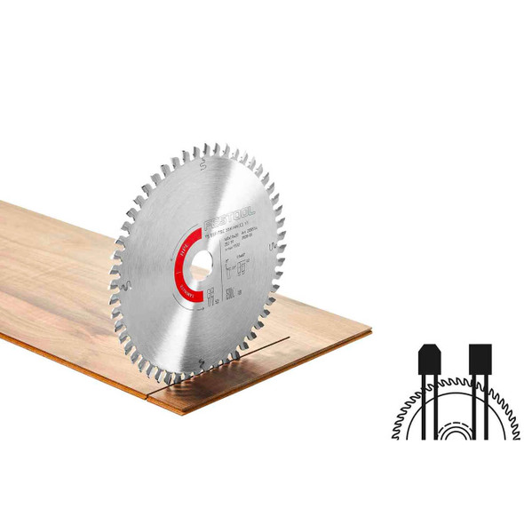 Festool Saw Blade HW 168x1,8x20 TF52 L LAMINATE/HPL