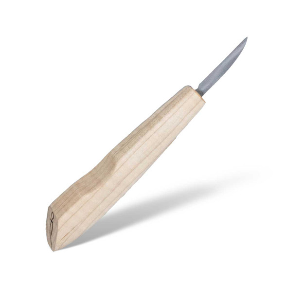 Goodman Knives 1-5/8" Straight Blade w/ 5-1/4" Curly Maple Handle