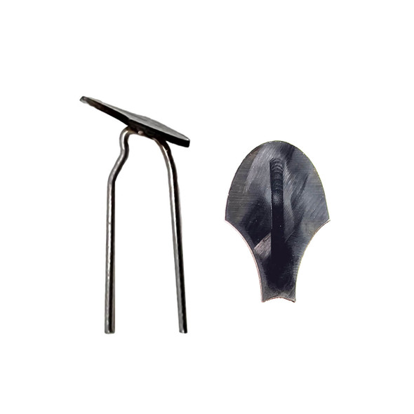 Razertip Realistic Keeled Snake Scale Tip 7mm wide (T22.07K)