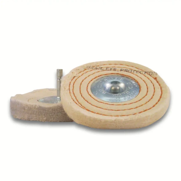Dico 4" Mandrel MTD Spiral Buff, Carded