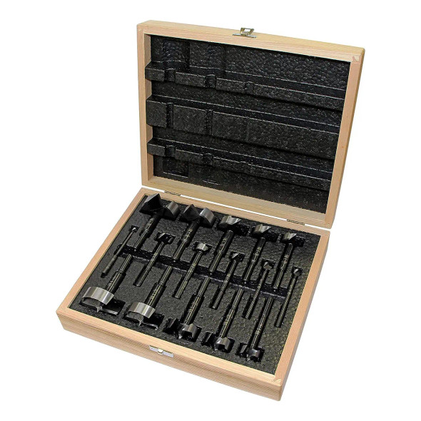 Fisch Black Shark Forstner Bit 16pc Set Fisch Black Shark Forstner Bit 16pc Set