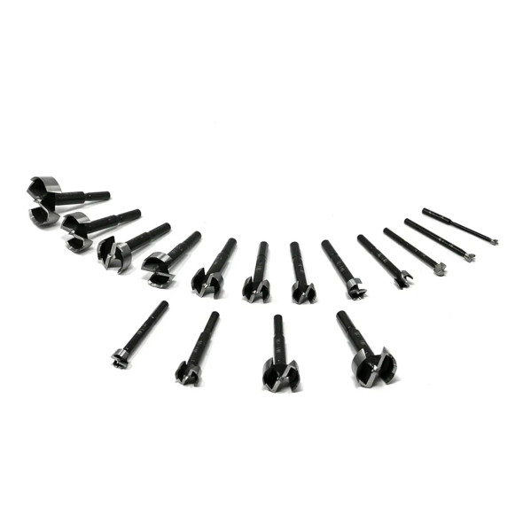 Fisch Black Shark Forstner Bit 16pc Set