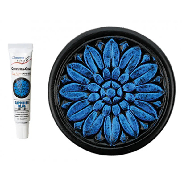 Chroma-Gilt Sapphire Blue .74oz.