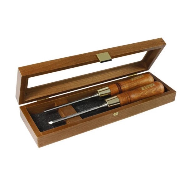 Narex Pair Of Skew Chisel R&L 6mm
