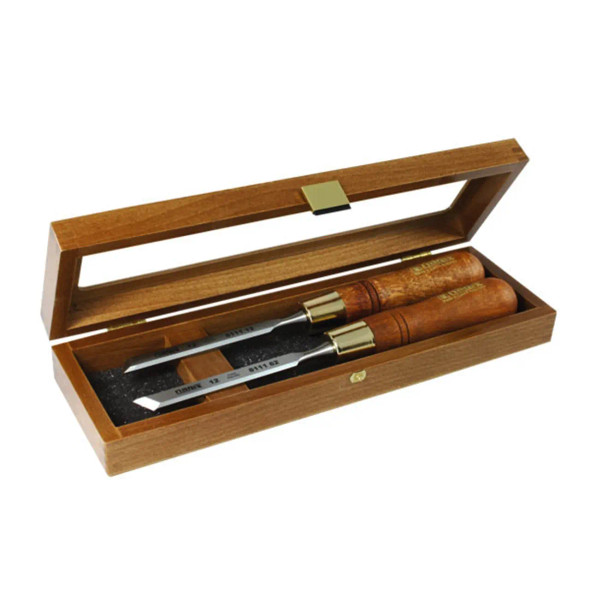 Narex Pair Of Skew Chisel R&L 12mm